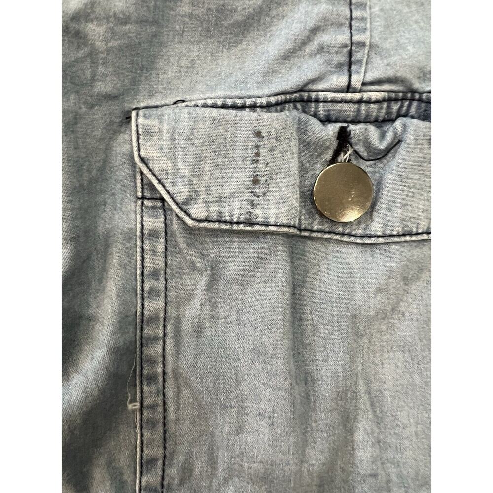 Lascana Shorts Denim Cotton Women's Size 6 Soft Comfortable Boho Beach - Picture 3 of 8